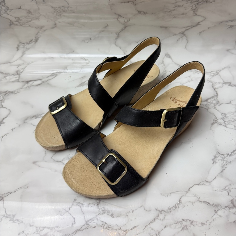 Women’s Dansko Trinity Burnished Nubuck Black EU Size 38